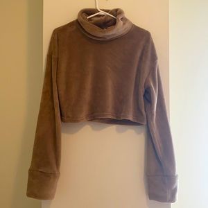 BROWN L/S SWEATER